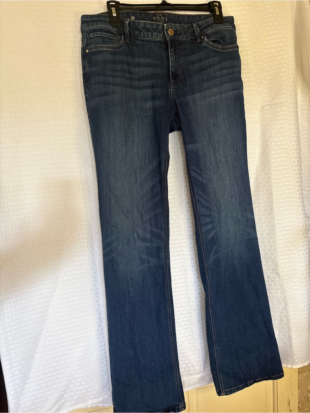 WHBM size 10 Women’s Dark Blue Bootcut Jeans